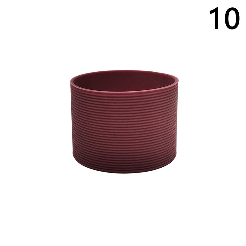 Silikonový protiopařovací protiskluzový kryt na kávový šálek Univerzální kónický závitový návlek na šálek Hrnček Keramický Skleněný kryt na šálek