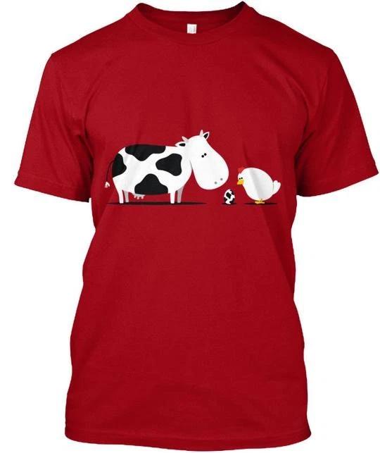 

Cow And Chicken TTshirt Made in the USA Size S to 5XL 3XL