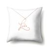 Polyester Pillow Case Automobile Decoration Home Printed Pillow Case Waist Cushion Cover Car Cushion Head Cushion Cover
