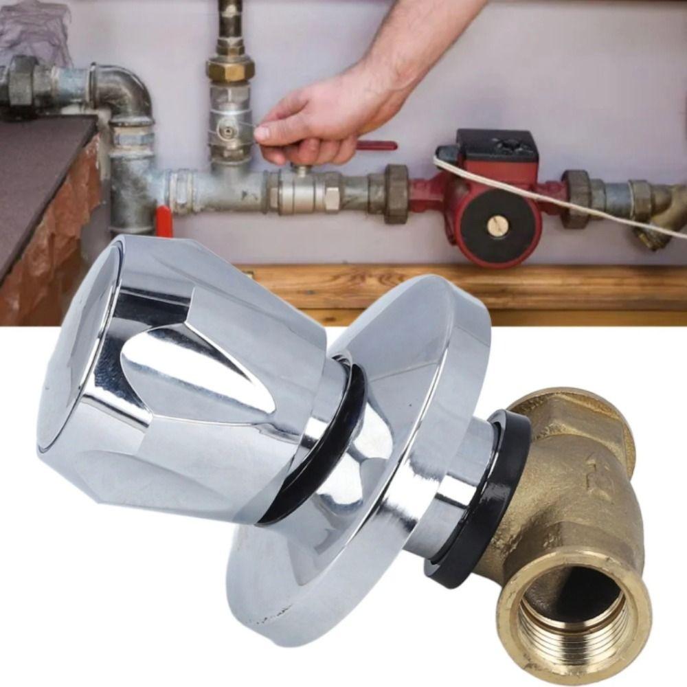 Brass Material Concealed Switch Valve Quick-open Design Angle Valve Shower Valve  Home Plumbing