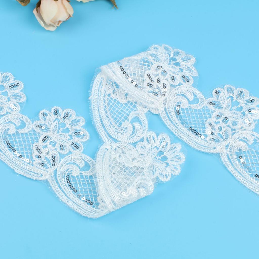9Cm Car Bone Beads Lace Wedding Dress Lace Clothing Decorative Clothes Cuffs Neckline Car Bone Lace Embroidery