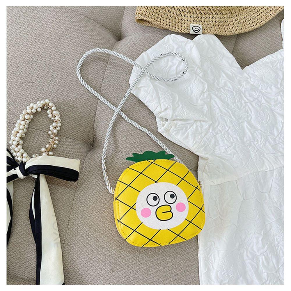 Bolsos Cruzados Pequeños de Moda Para Niños Niñas Forma de Fruta Bolso de Hombro Bolsos de Mano Lindos Dibujos Animados Bolsos Pequeños de Mensajero