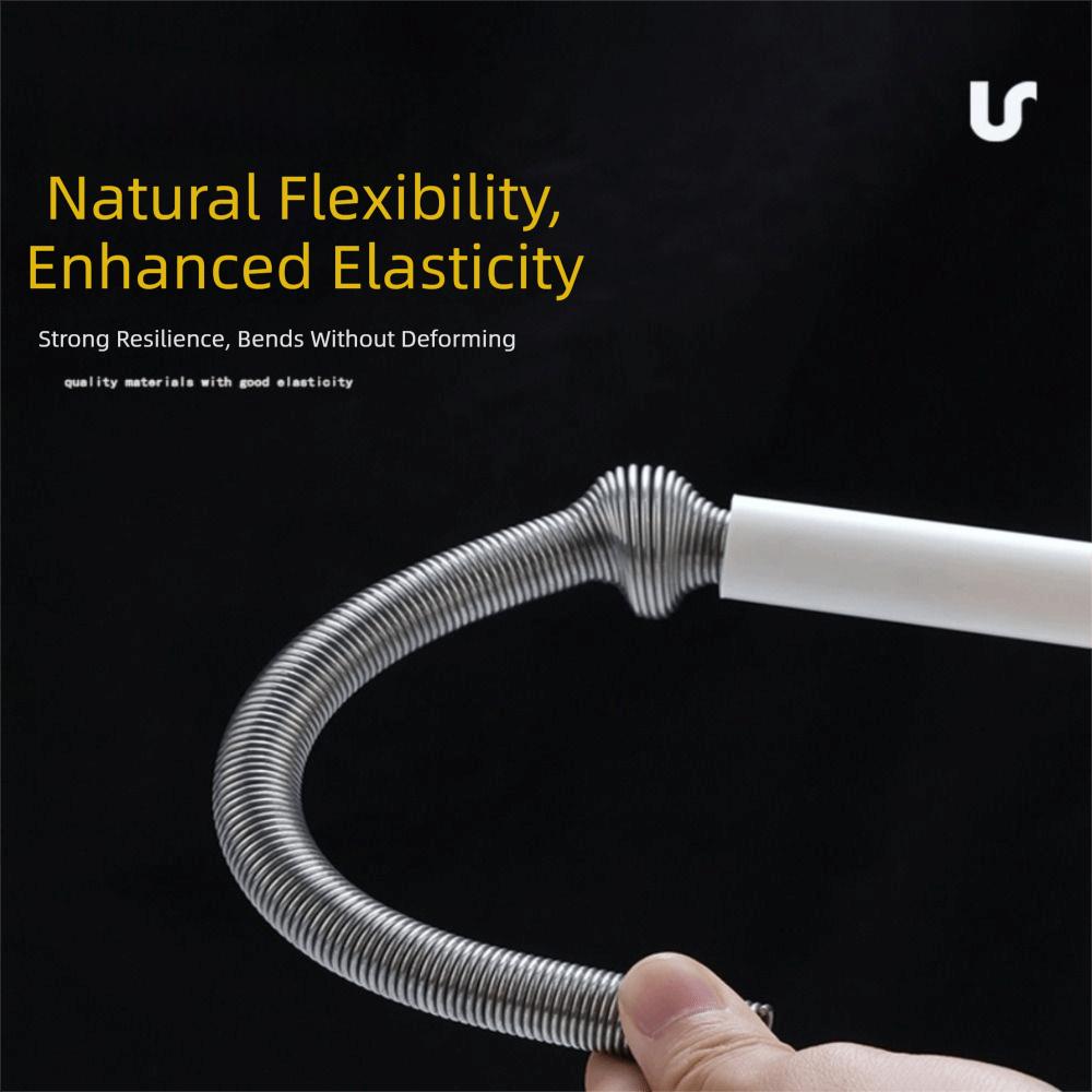 round head Spring threading extender flat head macroporous wire drawing Metal Silver Threading accessories Electrical Equipment