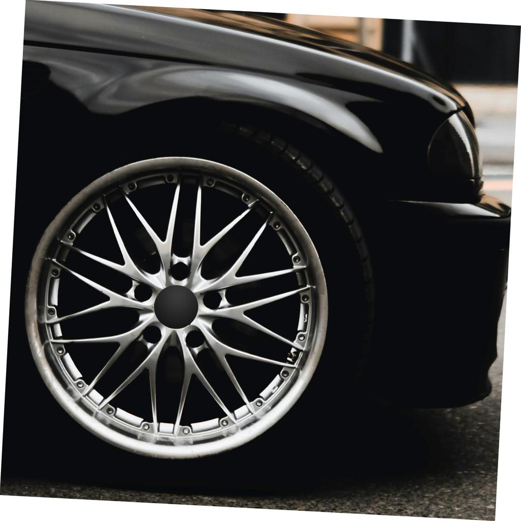 PENIKOKO 4pcs Hub Cap Car Hub Sticker Center Cap Decal