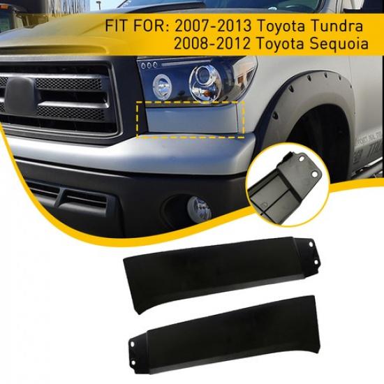 

Front Bumper Grille Headlight Filler Trim Cover FOR TUNDRA 07-13 SEQUOIA 08-12 V
