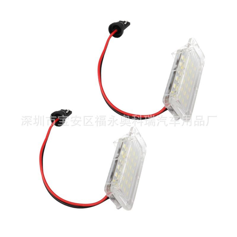 LED License Plate Light Compatible with Ford Focus 5 Door 2009 Mondeo 2008 High Quality Car Accessories tallation Kit