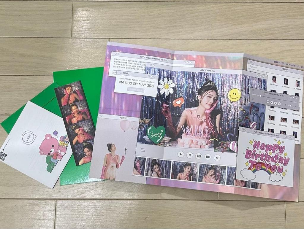 [USED] Red Velvet JOY HELLO solo album