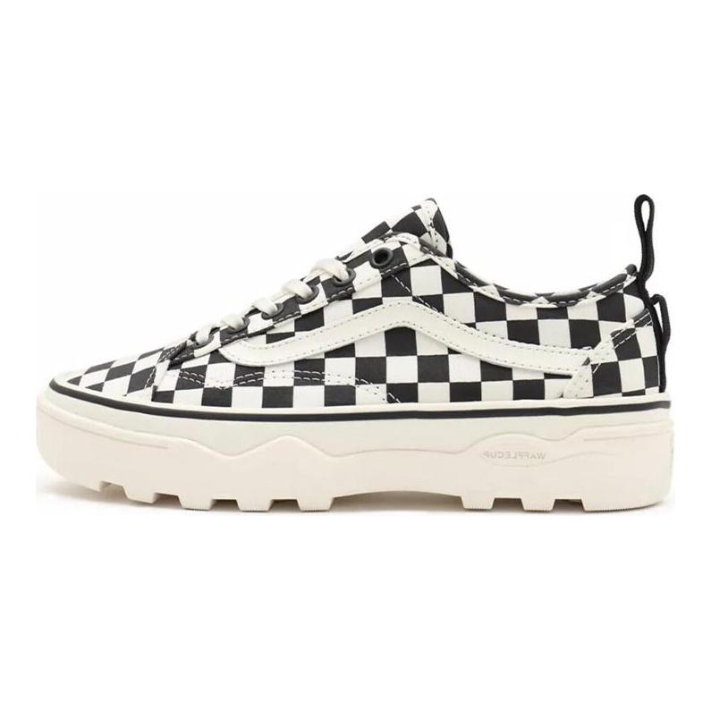Vans Sentry Old Skool WC Kostkované - Marshmallow Unisex Tenisky Bílé Černé VN0A5KR3Q4O