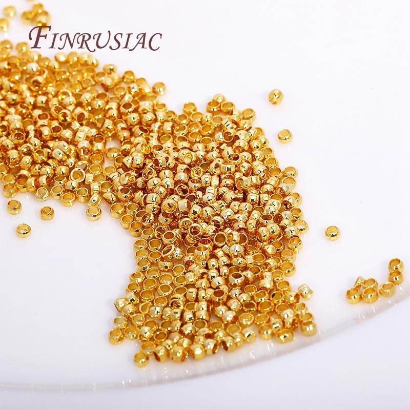 18K Gold Plated Lobster Clasp With Extension Chain,Ball Head Pin,Crimp Beads,Bead Tips,Jump Ring Supplies For Jewelry Wholesale