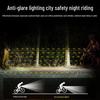 Waterproof Outdoor Bicycle Light Set: Easy-Install Front & Tail Lights for Night Riding