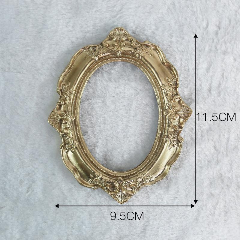 

Мини-фоторамка Nordic Gold из смолы для нейл-арта и демонстрации ювелирных изделий