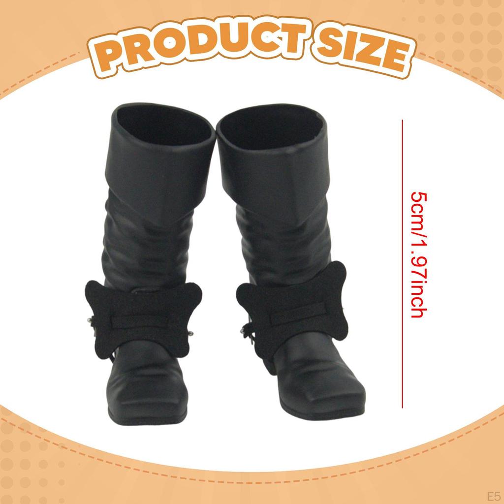 1/6 Action Figure Shoes Doll Costume Boots Photo Props Dress up for 12 inch Male