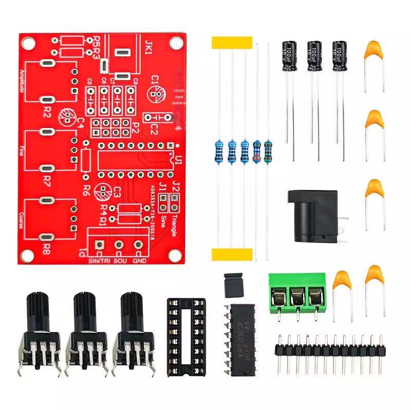 XR2206 Signal Generator Kit - Square Wave, Sine Wave, Triangle Wave - DIY Electronic Parts