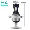 6500K Super Bright H4 3030 18LED LED DRL Fog Light Motorcycle Light Headlight
