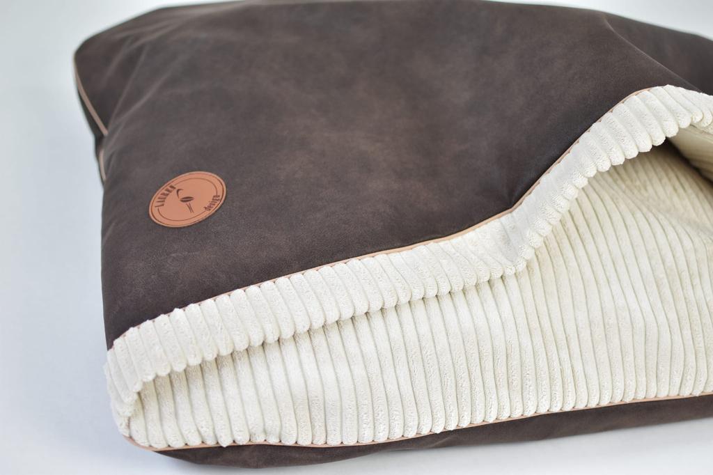 Mink Nel Brown + Cream 100Cm X 80Cm