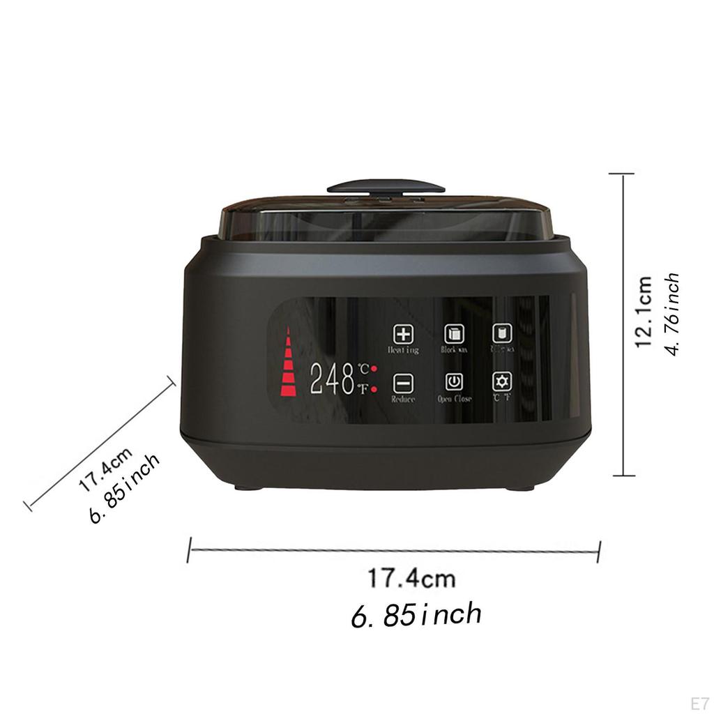 Electric Heater Machine for Women Men Hair Removal Adjustable Temperature
