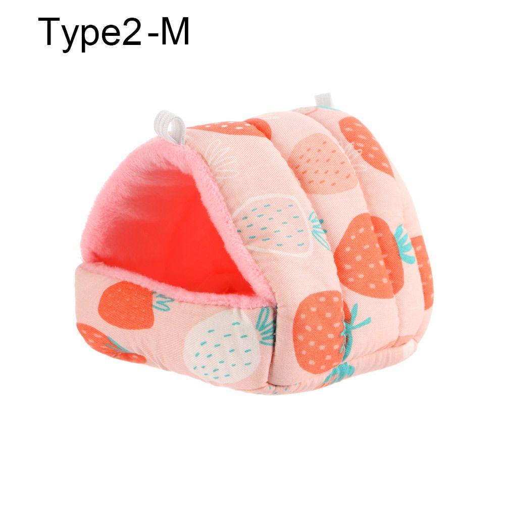 Soft Mini Cage Winter Rabbit Squirrel Hamster House Small Animal Sleeping Bed Guinea Pig Nest Warm Mat