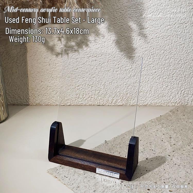 Wind Style Walnut Wood Nail Art Color Palette & Display Board for Gel Polish Sample Nails