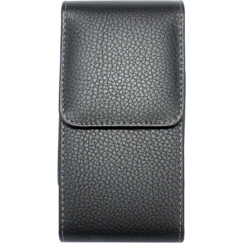 Husă Verticală din Piele pentru Telefon Mobil pentru Bărbați, Borsetă de Talie, Geantă de Umăr cu Curea pentru Șantier