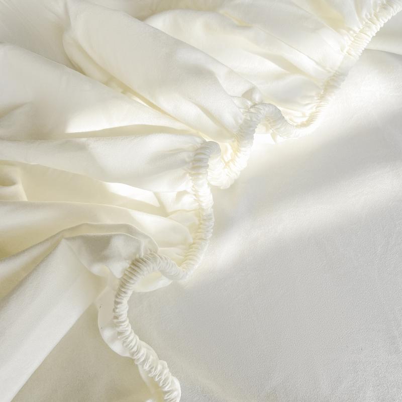 1pc Elastic Fitted Sheet Solid Color Bed Sheets Breathable Bed Cover fundas de colchón Home Mattress Protector (No Pillowcase)