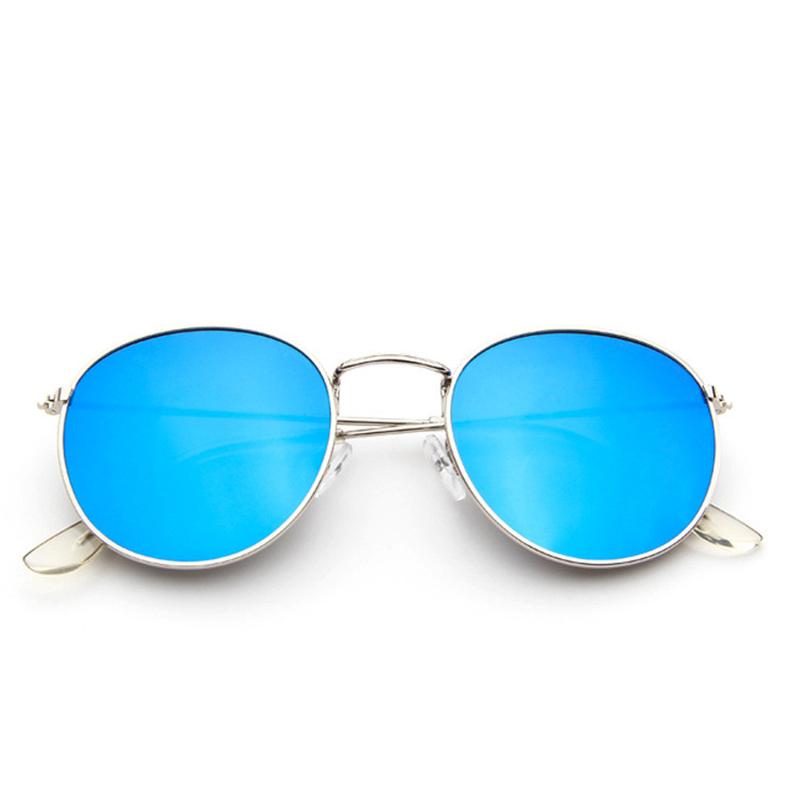 Luxury Vintage Round Sunglasses Women Designer Fashion Mirror UV400 Sun Glasses For Lady Eyewear Female Brand