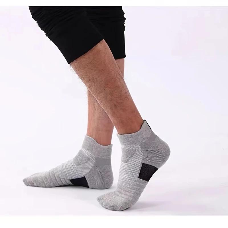 Socks Professional Sports Socks Spring and Summer Short Socks Mesh Breathable Running Basketball Socks Thickened