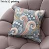 Vintage Floral Scroll Throw Pillow Covers Pattern Cushion Cover Suitable for Sofa Bedroom Car Pillow Cover