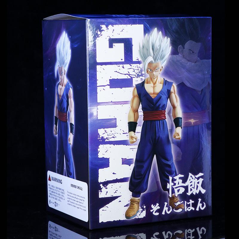 Super Saiyan GK Free Extreme Art, Cloak Gohan, White Gohan, Ornament, Model, Boxed Figure