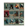 Black Cat Pet Cartoon Image Metal Sign Wall Art Plate Retro Decoration House Room Iron Painting Plaque Poster Home Decor 20x30CM