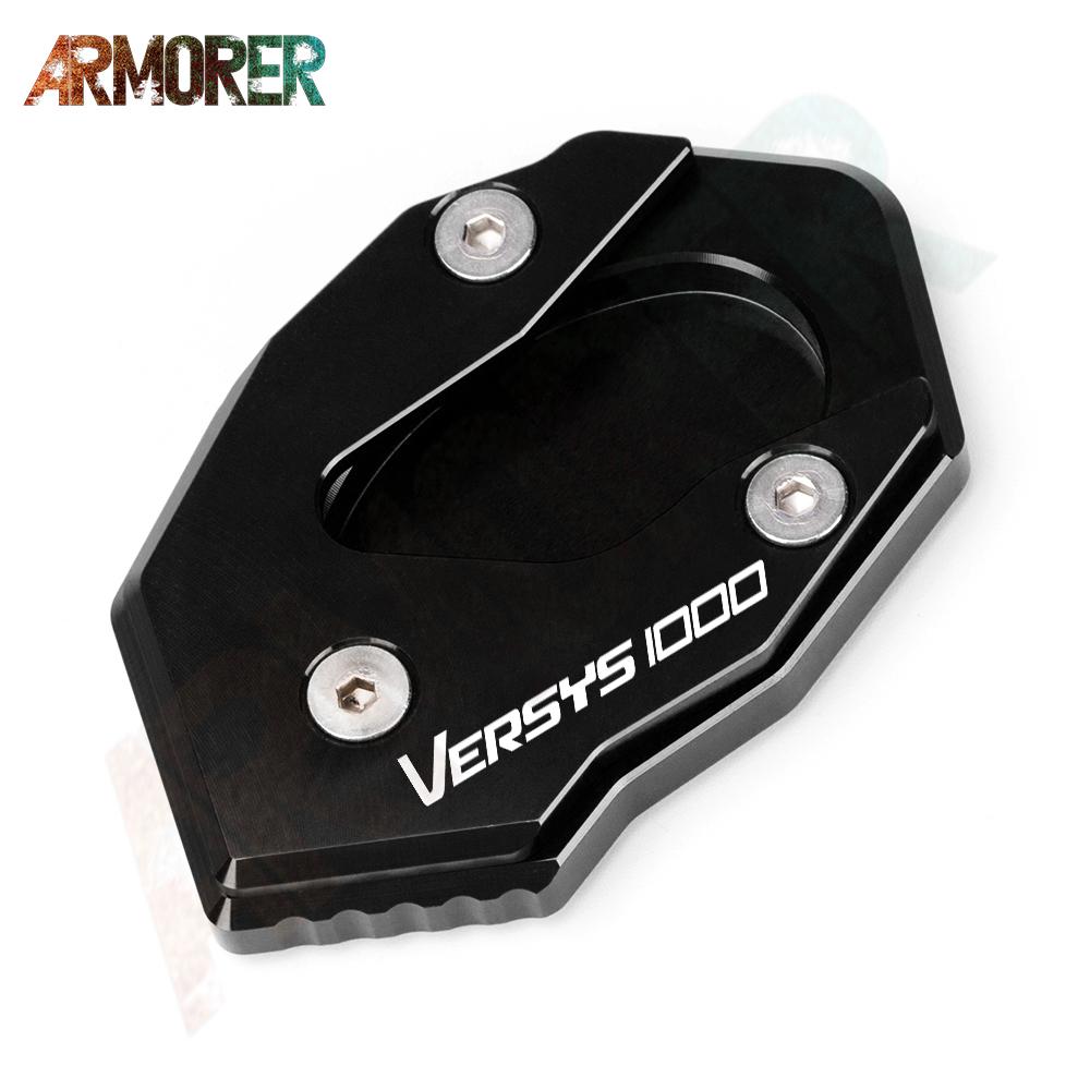 Accesorios para Motocicleta Para Kawasaki Versys 1000 1000 SE 1000SE Versys1000 Caballete Lateral Extensión de Pata Soporte