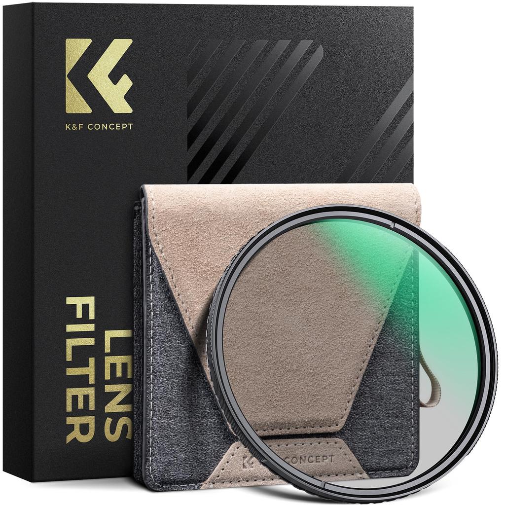 CONCEPT 77mm CPL HD Super Brass Polarizing Filter K&F Filter, Resolution, 0.15% Ultra-Low Reflectivity,