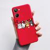 For Realme 10 4G 6.4" Soft Silicone TPU Shockproof Phone Case For Realme 10 RMX3630 Cartoon Pattern Bumper Protective Back Cover