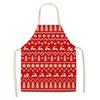 Linen Merry Christmas Apron Christmas Decorations for Home Kitchen Accessories 2025 Christmas Natal Navidad 2025 New Year Gifts