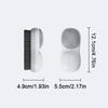 Creative Color Contrast Washing Brush Double-Sided Bristles Multi-Functional Soft Rubber Underwear Cleaning Brush