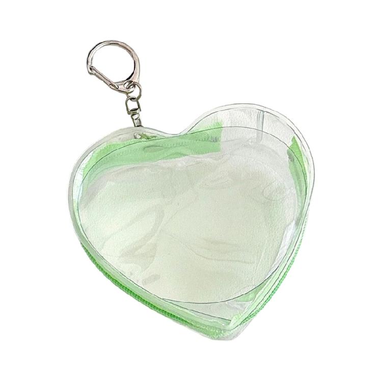 Bolsa Transparente para Exhibición de Figuras con Llavero Bolsas Portátiles Pequeñas para Guardar Muñecas Estuche Portátil con Llavero Regalo para Mujeres