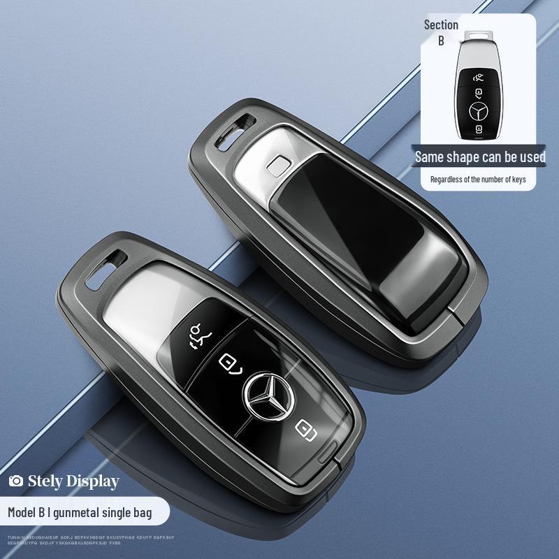 Mercedes C-Class C260L/C200L Premium Key Case - Men's S-Class & Women's High-End Shell Buckle