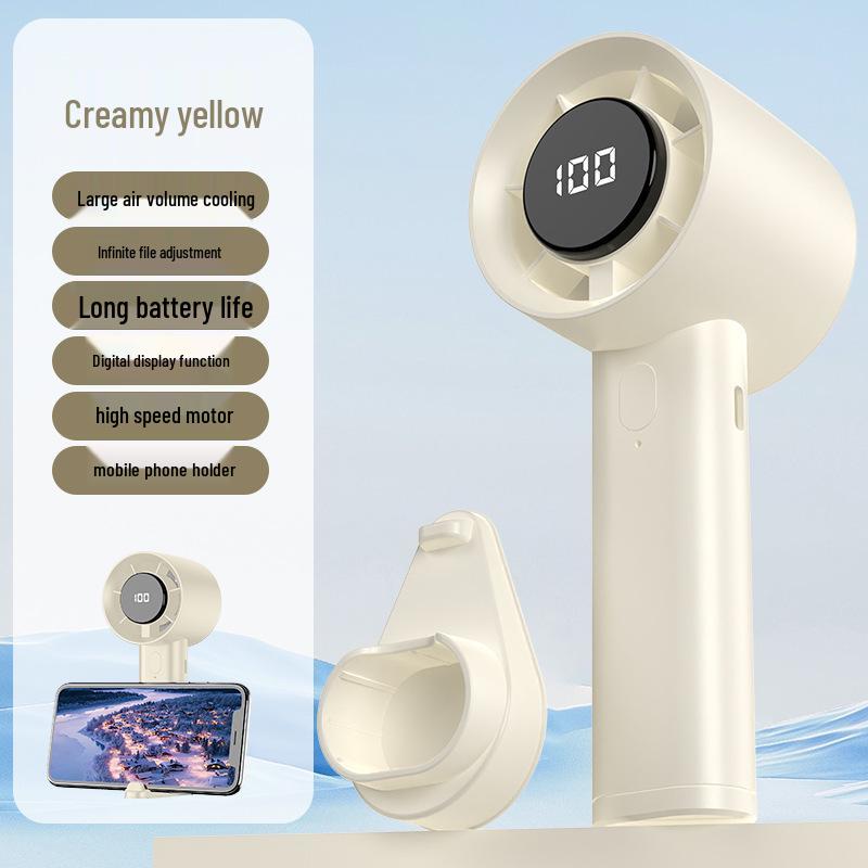 Rechargeable Portable High-Speed Mini Handheld & Desktop Fan