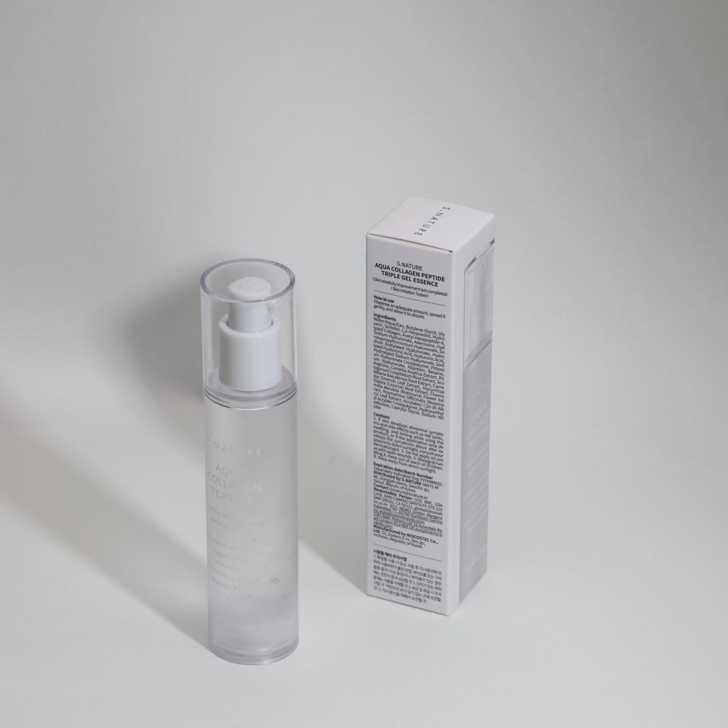 S.NATURE Aqua Collagen Peptide Triple Gel Essence - 50ml