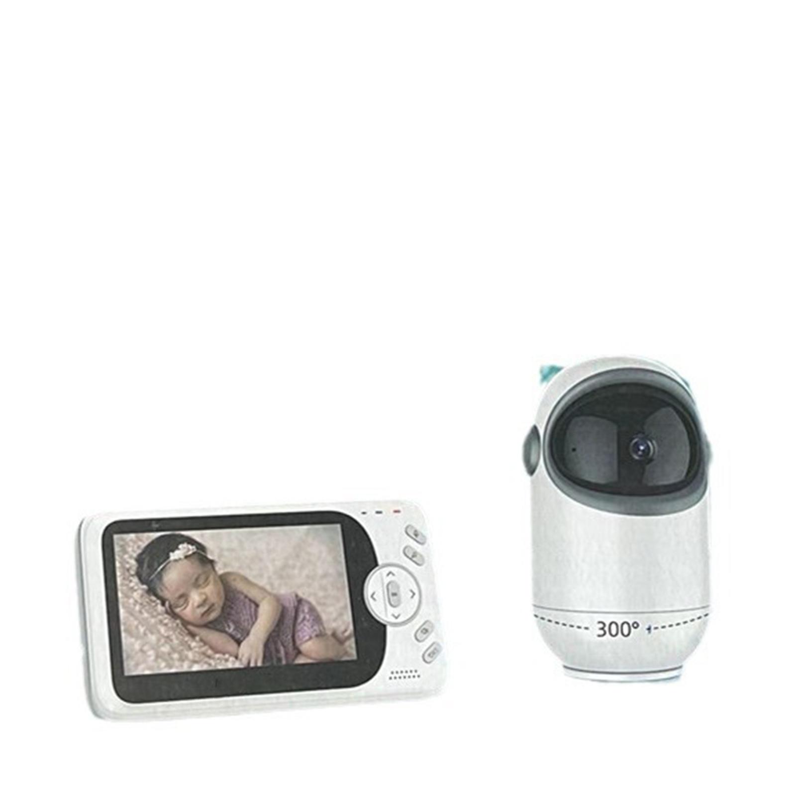 

4.3 inch baby care device baby monitor 360 degree pan-tilt baby care device белый