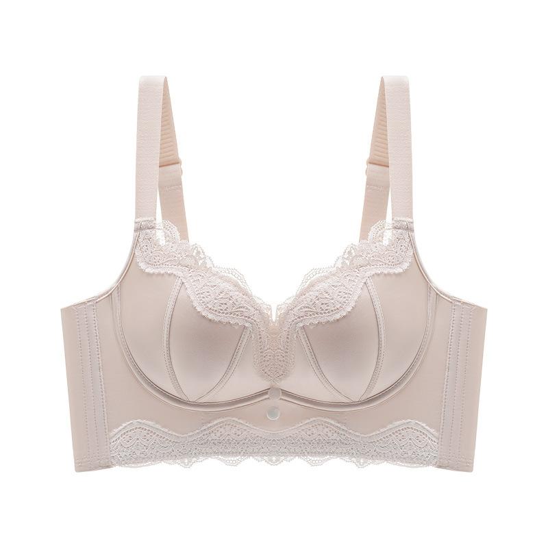 Satin Adjustable Bra for Women with Small Breasts Supports and Prevents Sagging Wire-Free