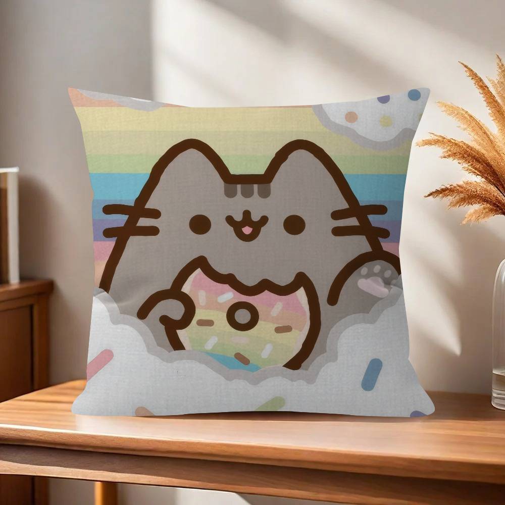 Pillow Gifts Home Office Furnishings Bedroom Sofa Car Cushion Cover case xcm Cute PpusheenS CUTE