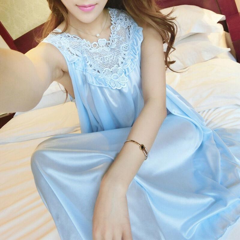 

Жіноча піжама без рукавів, нічний одяг, вільна літня зручна нічна сорочка