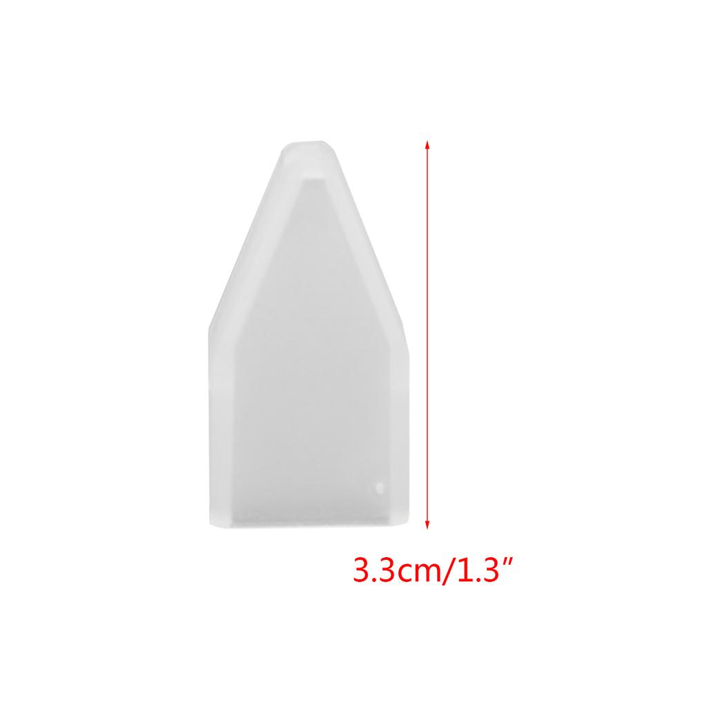 Klare Schutzhülle für abgestorbene Haut, Zangenabdeckung, Schutzhülle für Nagelhautschere, Maniküre, Pinzettenkappen für abgestorbene Haut