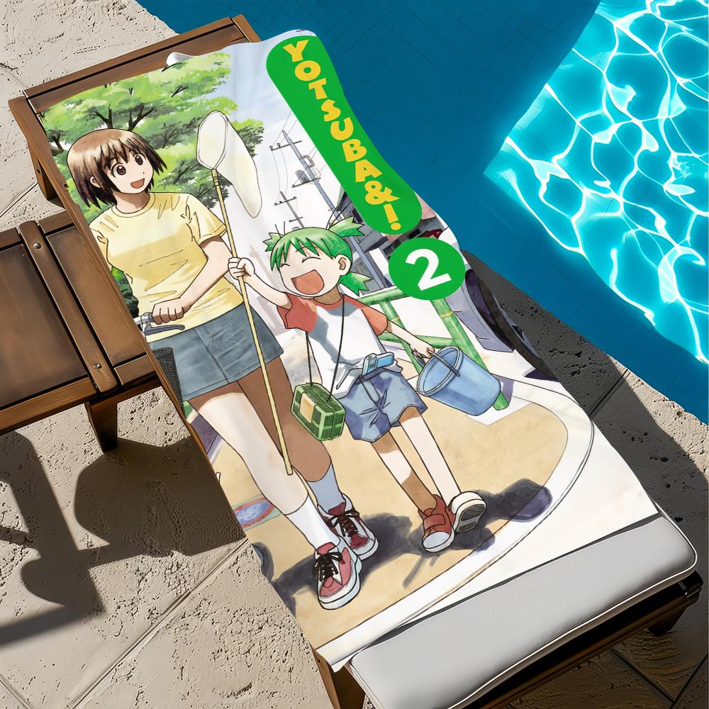 Popular Japanese Anime Y-Yotsuba-a Towel Beach Quick Dry Soft Pool Towels Gift for Travel Gym Shower Camping sports