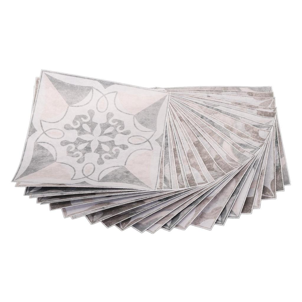 24 szt. naklejki na płytki 15 x 15 cm wodoodporna, odporna na olej, retro, samoprzylepna naklejka ścienna do domu