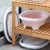 Lightweight Hand Washing Machine for Clothes Cleaning, Foldable and Compact, Suitable for Home and Dorm Use