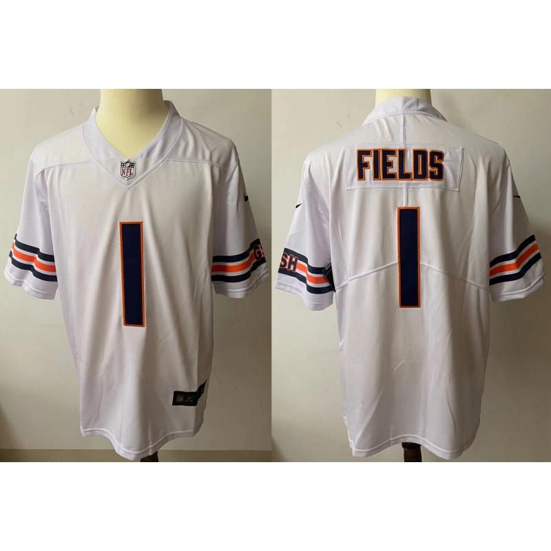 Chicago Bears NFL Team Jersey Short Sleeve Embroidered Premium Fan Apparel Men