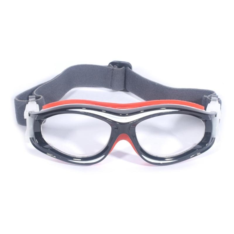 

Soccer Football Sports Eyewear Goggles Eye Glasses Adjustable Strap Sports Goggles Protective Safety Basketball Glasses чёрный/красный