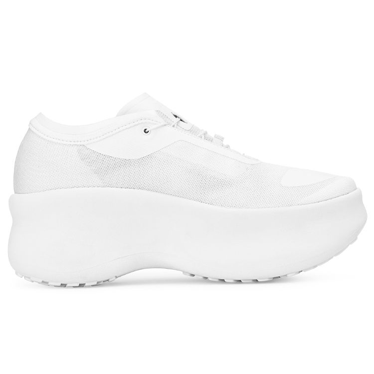 Comme Des Garçons x Salomon Sense Feel Mesh Fabric Synthetic Leather Fashion Sports Slip Resistant Durable Lightweight Low Top Casual Shoes 415647