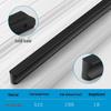 Modern Minimalist Gold Cabinet Handle, Light Luxury I-Shaped Black Drawer Pull